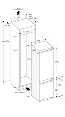 Gaggenau Serie 200 Kyl/Frys Integrerad - RB280330