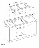 Gaggenau Serie 200 Flex-induktionshäll - CV282 rostfri ram